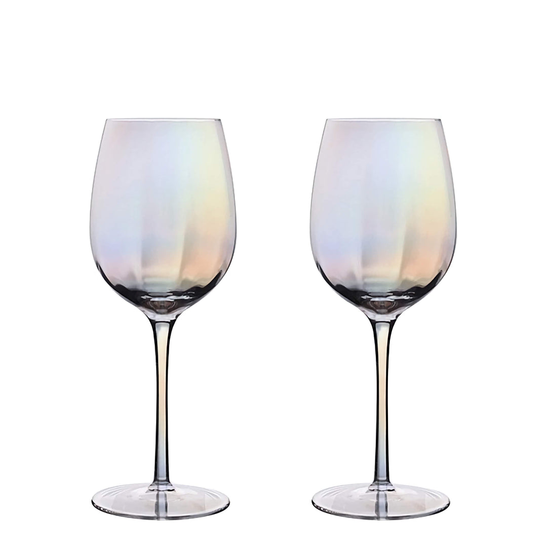 Two wine glasses white background - Kitchboom