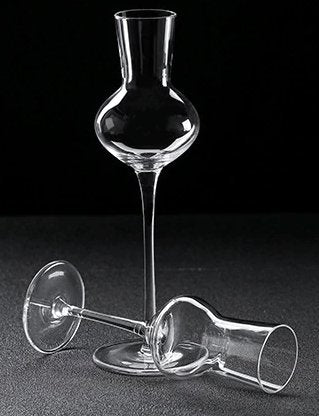 KB Luxury Crystal Glass - Liqueur & Cocktail Glass - Set of 2 - KitchBoom
