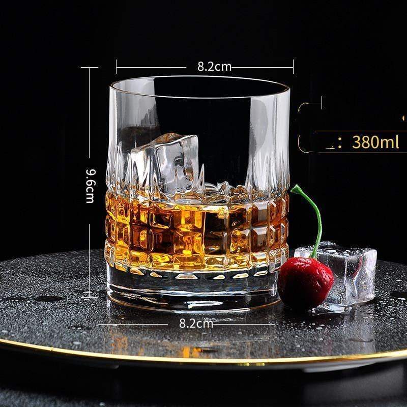 Edles Whiskey Crystal Tumbler Glas