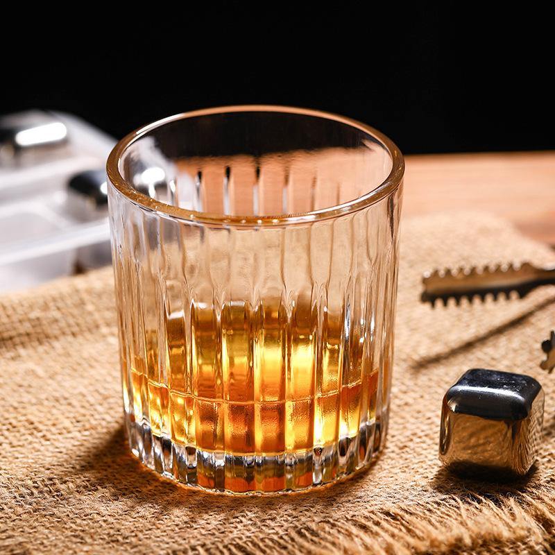 The Antique Finish Whisky Tumbler - 300ml | KitchBoom.